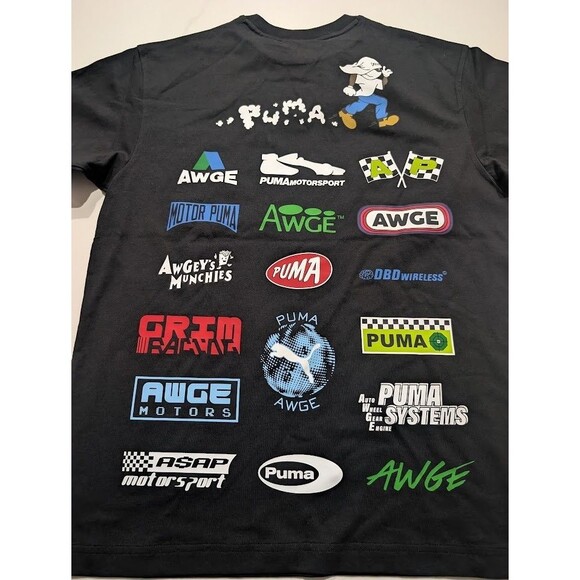 A$AP ROCKY x PUMA Pocket Tee Men RARE Size Medium NWT New With Tags 632012_01 - Picture 5 of 9